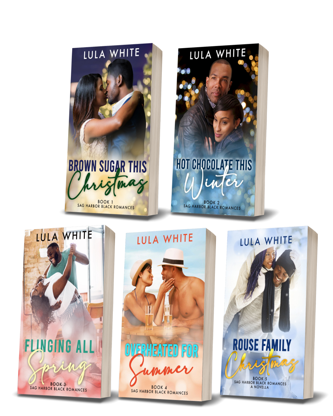 Luxe & Lit Sag Harbor Black Romances Book Box- XL SLIPPER - SHIPPING INCLUDED