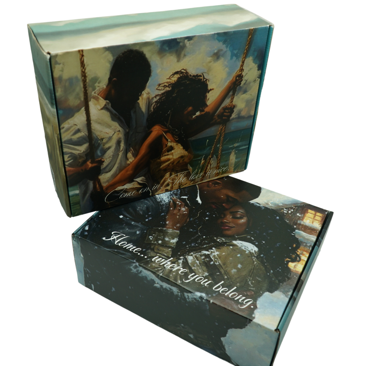 First-In-Series Three-Book Sampler Box XL SLIPPER SHIPPING INCLUDED