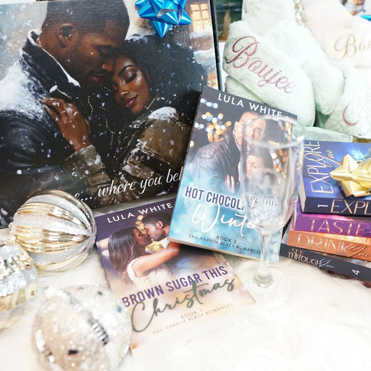 Luxe & Lit Sag Harbor Black Romances Book Box SHIPPING INCLUDED