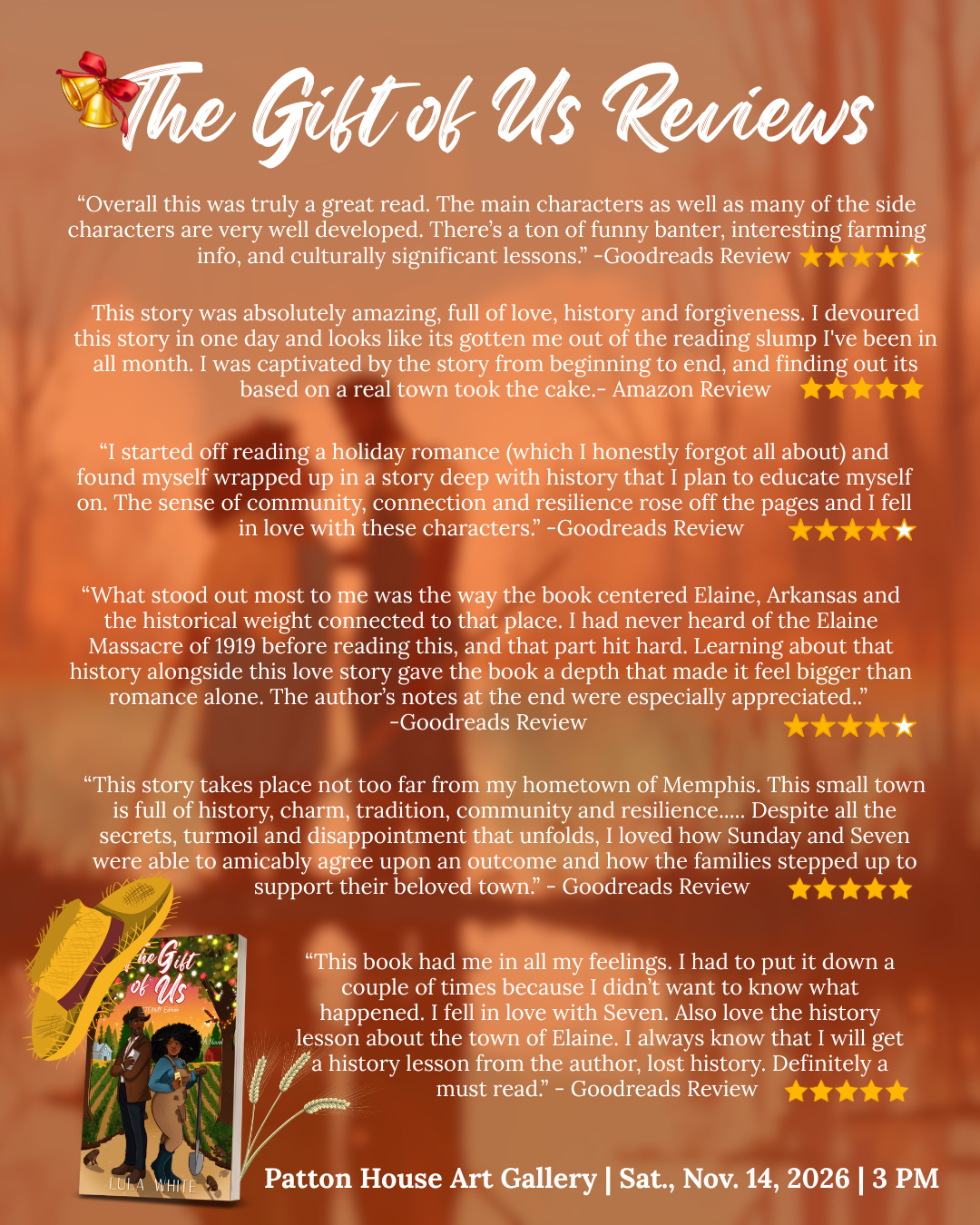 The Gift of Us: A Small Town Christmas Romance Paperback CLEAN Edition