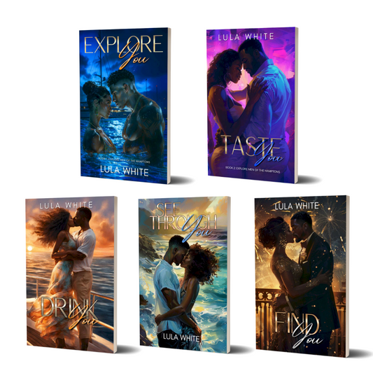 Explore Men of the Hamptons Paperback Book Bundle- No Box
